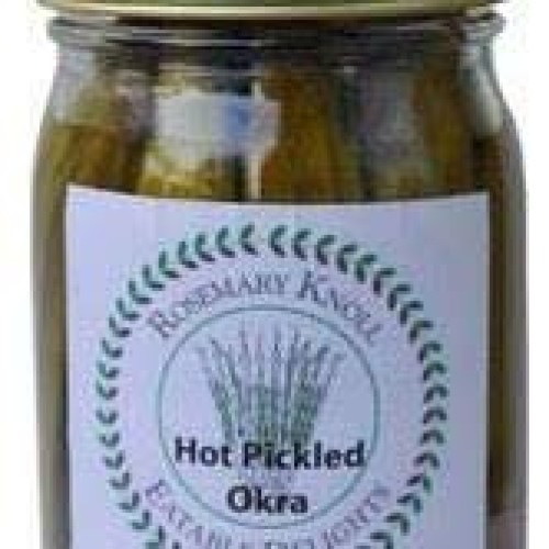 Hot Pickled Okra
