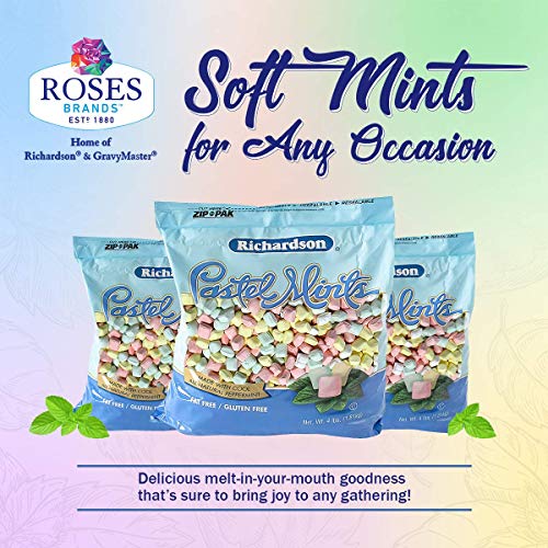 Roses Brands Soft Mints Peppermint Candy 4 Lbs