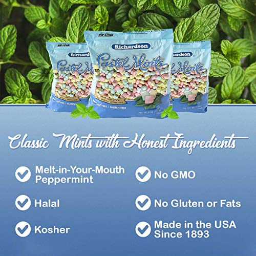 Roses Brands Soft Mints Peppermint Candy 4 Lbs