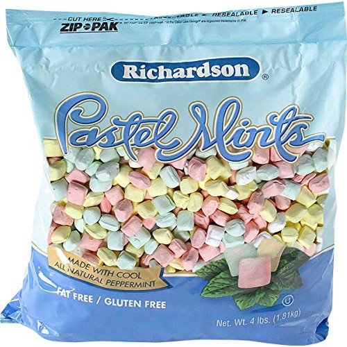 Roses Brands Soft Mints Peppermint Candy 4 Lbs