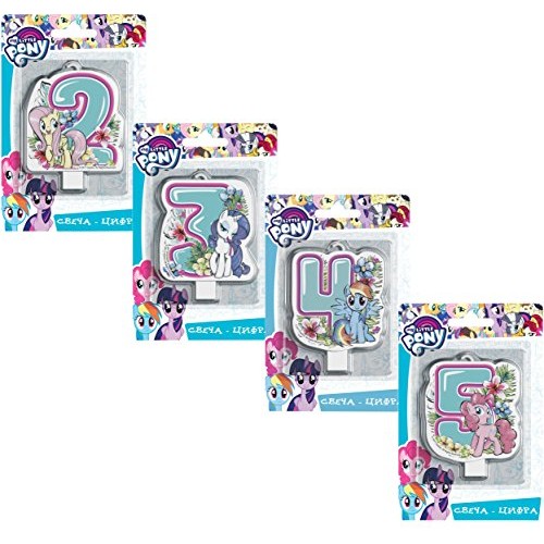 Сandle On A Cake Topper 3 Year My Little Pony Must Have Accessor