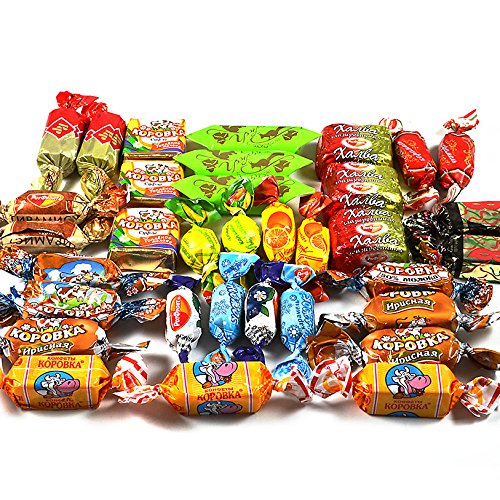 Gourmet Russian Chocolate Candy Assortment Rot Front, 1 Lb/ 0.45 Kg
