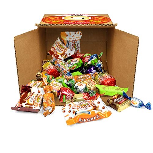 Gourmet Russian Chocolate Candy Assortment Rot Front, 1 Lb/ 0.45 Kg