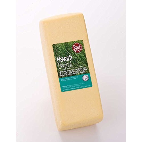 Roth Kase Ostenborg Plain Havarti Loaf, 9 Pound -- Each.