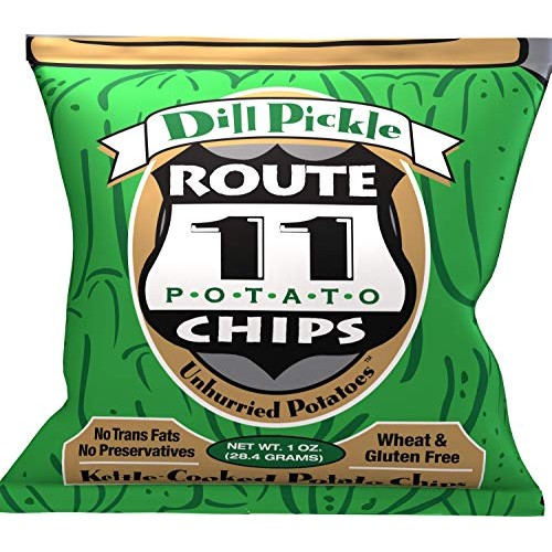 Route 11 Dill Pickle Potato Chips, Kettle Cooked In Small Batche