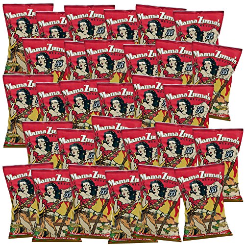 Route 11 Potato Chips : Mama Zumas Revenge 30 Bags 2 Oz Each