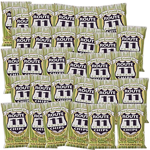 Route 11 Potato Chips : Sour Cream &Amp; Chive 30 Bags 2 Oz Each