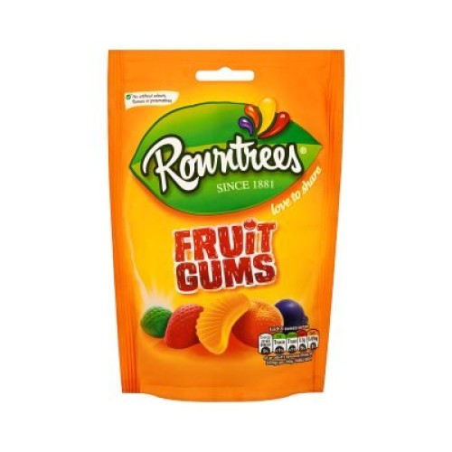 Rowntrees Fruit Gums 120G X 12