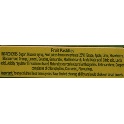 Rowntrees Fruit Pastilles Pack Of 12