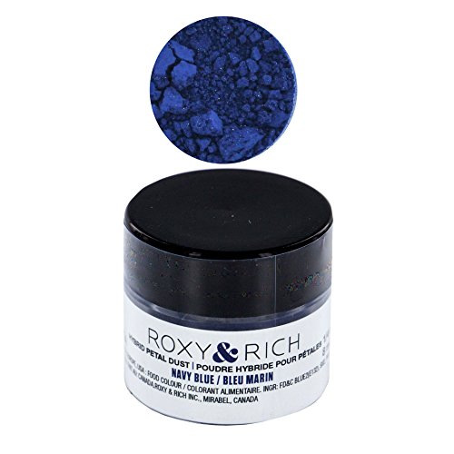 Edible Hybrid Petal Dust, Navy Blue By Roxy &Amp; Rich