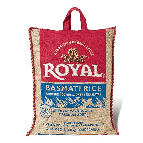 Royal Basmati Rice - 20 Lbs.  1 Pack