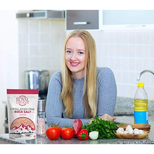 Himalayan Pink Salt 5 Lbs Coarse Grain Bulk Bag - Hymalain Pure