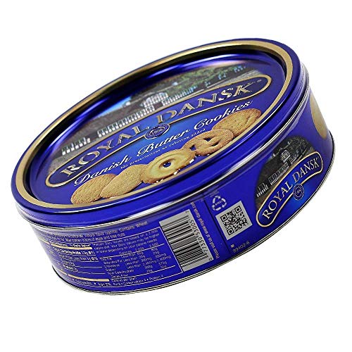 Royal Dansk 81997 Danish Butter Cookies, Blue Flat Display, Reus