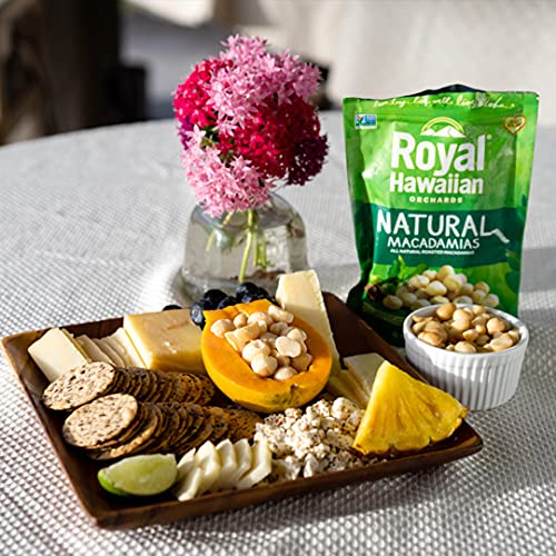 Royal Hawaiian Orchards Macadamia Nuts, Natural, 4 Oz Pack Of 6