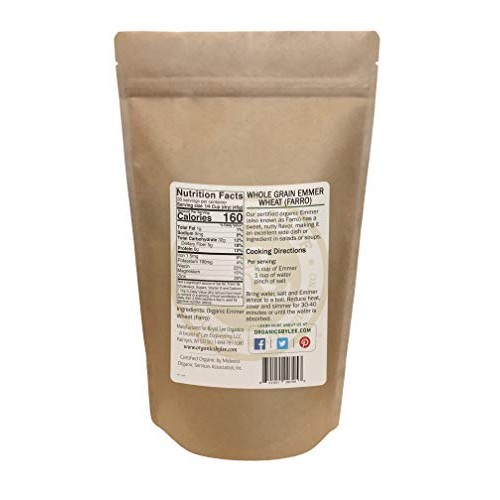 Royal Lee Organics By Standard Process Organic Emmer Grain 2Lbs
