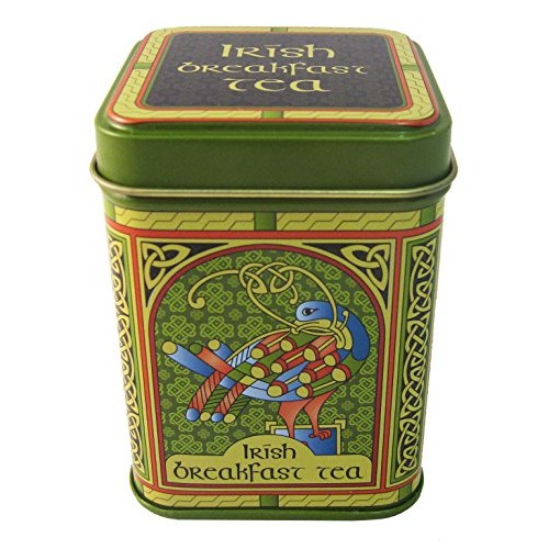 Royal Tara Irish Breakfast Tea – Celtic Peacock Designed 40G Tin