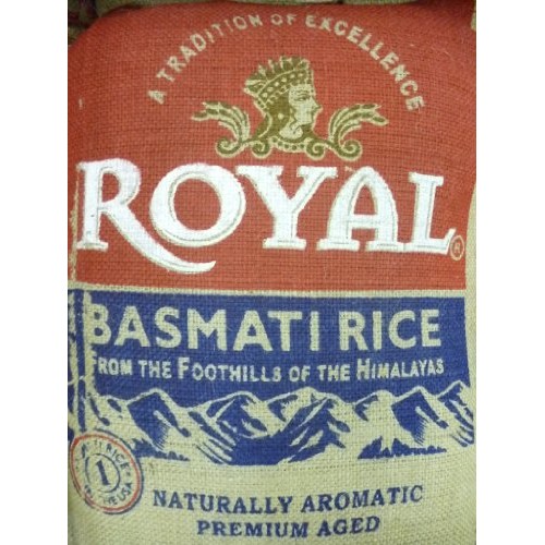 Royal Naturally Aromatic, Premium Aged Basmati Rice, 20 Lb Produ