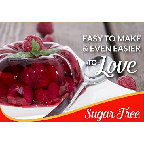 Royal Raspberry Gelatin Dessert Mix, Sugar Free And Carb Free 1