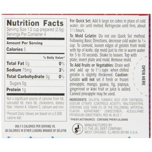 Royal Raspberry Gelatin Dessert Mix, Sugar Free And Carb Free 1