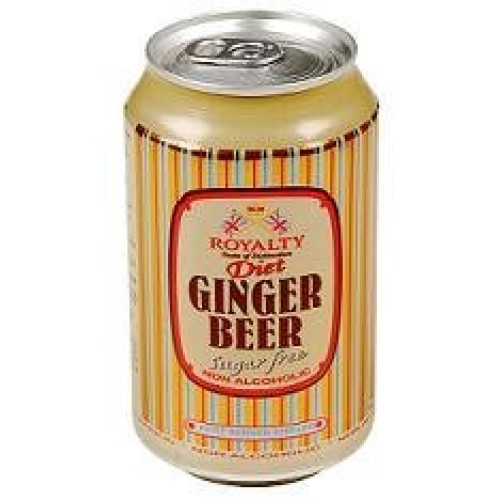 Royalty Ginger Beer Diet 330Ml - 6 Pack