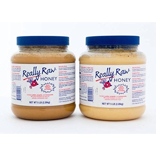 Really Raw Honey 5Lb Jar Pack Of 2