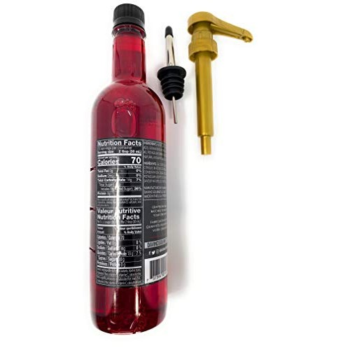 Davinci Gourmet 750 Ml Plastic Bottle And Rsg Syrup Pump/Spout