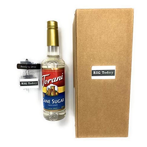 Torani Cane Sugar Sweetener Syrup, 25.4 Oz With Rsg Today Syrup