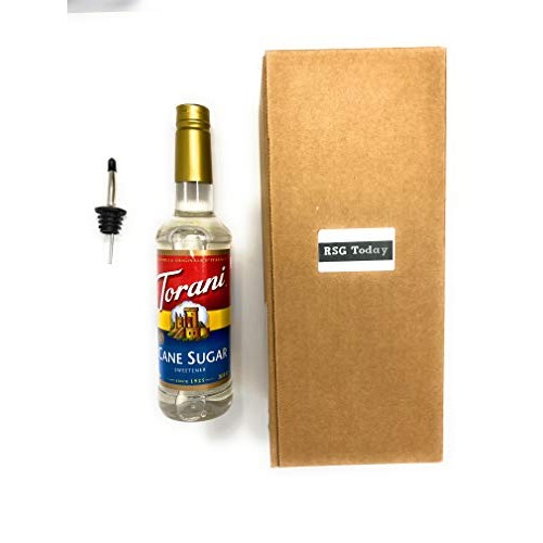 Torani Cane Sugar Sweetener Syrup, 25.4 Oz With Rsg Today Syrup