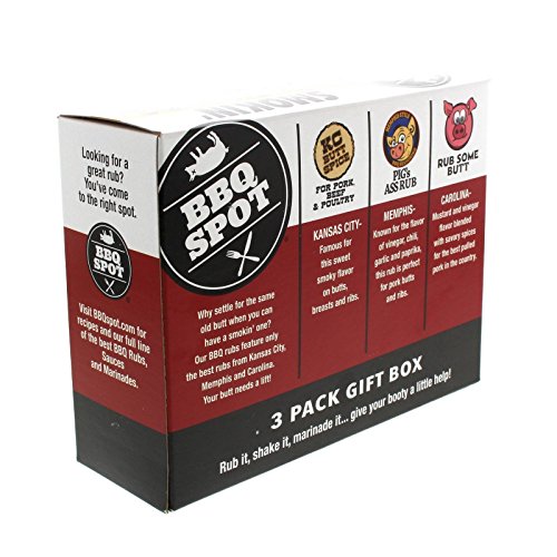 Rub Your Butt Championship Bbq Seasoning Gift Pack