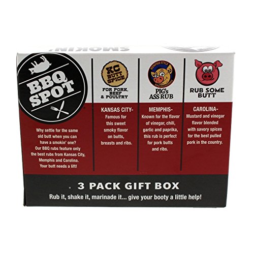 Rub Your Butt Championship Bbq Seasoning Gift Pack
