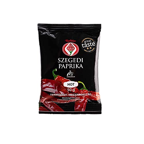 Rubin Artisan Hungarian Hot Paprika Powder 100% Pure From Szeged