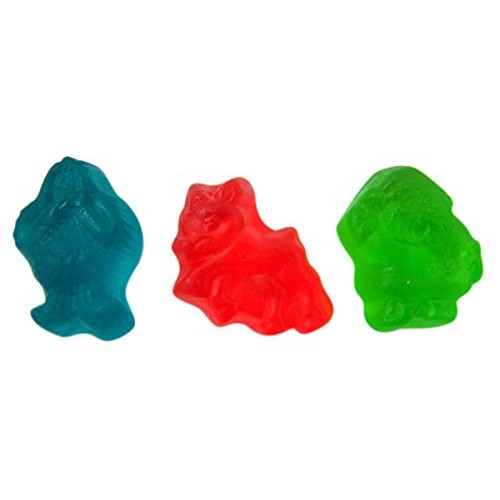 Rudolph The Red-Nosed Reindeer Christmas Candy Gummies, Great Ho...