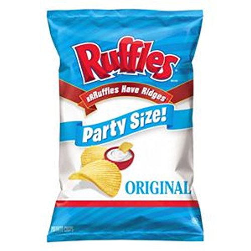 Frito Lay, Ruffles, Potato Chips, 14.5Oz Bag Pack Of 3 Choose