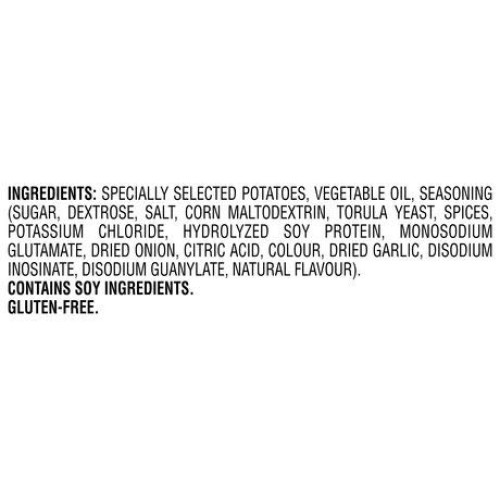 Lays Ruffles Flamin Hot Bar-B-Q Chips, 190G/6.7 Oz. Bag, Impo