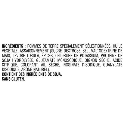 Lays Ruffles Flamin Hot Bar-B-Q Chips, 190G/6.7 Oz. Bag, Impo