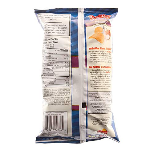 Ruffles All Dressed Potato Chips 60G/2.1Oz, 36 Count {Imported F