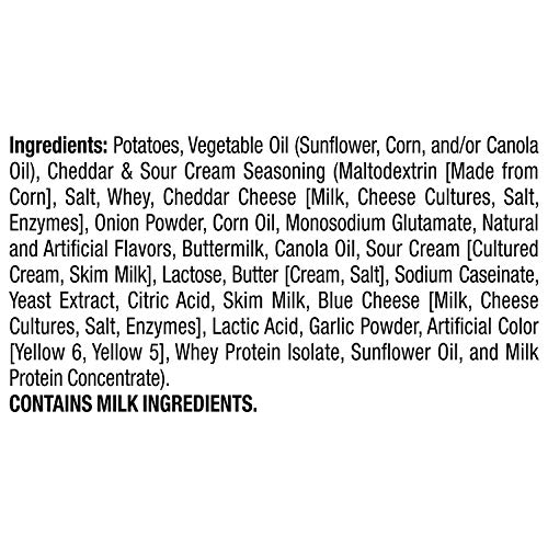 Ruffles Cheddar And Sour Cream Potato Chips, Party Size 16.12 Oz