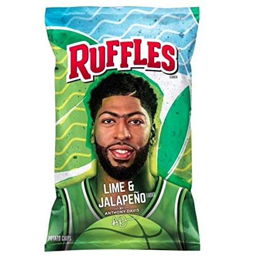 Ruffles Lime &Amp; Jalapeño Flavored Potato Chips, 8.5 Oz 2 Bags Ruffles Lime &Amp; Jalapeño Flavored Potato Chips, 8.5 Oz 2 Bags
