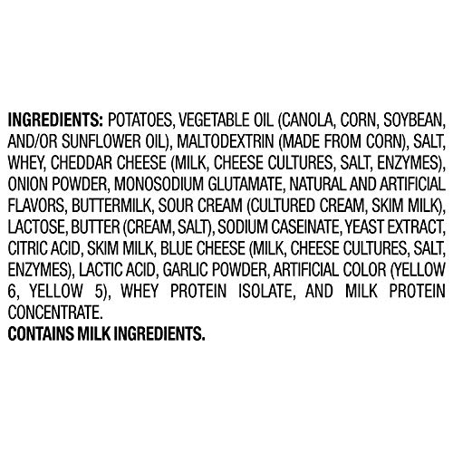 Ruffles Potato Chips, Cheddar &Amp; Sour Cream, 12.5 Oz Party Size Bag