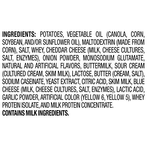 Ruffles Potato Chips, Cheddar &Amp; Sour Cream, 8Oz Bag