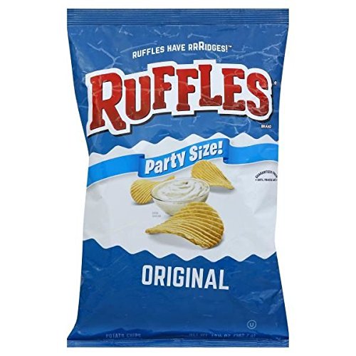 Ruffles Potato Chips Original Party Size 13.5 Oz