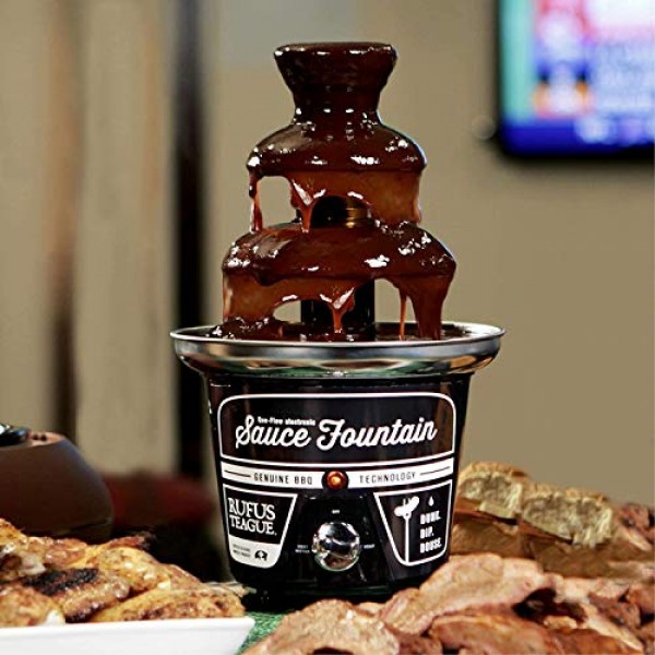 Rufus Teague: BBQ Sauce Fountain - Complete with 2 16oz Bottle...