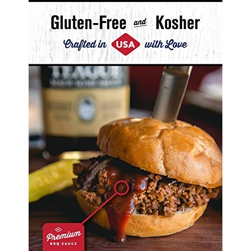 Rufus Teague- All Natural- Small Batch- Whiskey Maple Bbq Sauce