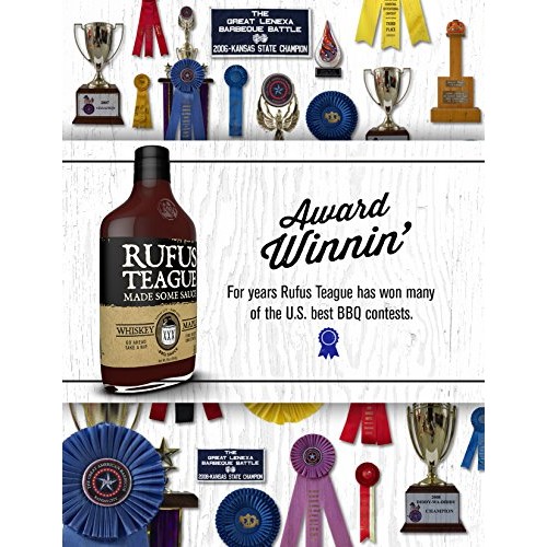 Rufus Teague- All Natural- Small Batch- Whiskey Maple Bbq Sauce