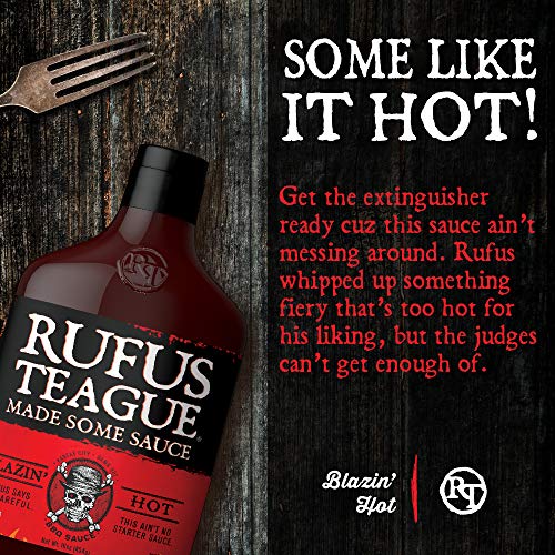 Rufus Teague: Bbq Sauce - 16Oz Bottles - Premium Bbq Sauce - Nat