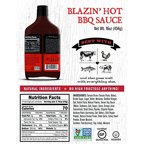 Rufus Teague: Bbq Sauce - 16Oz Bottles - Premium Bbq Sauce - Nat