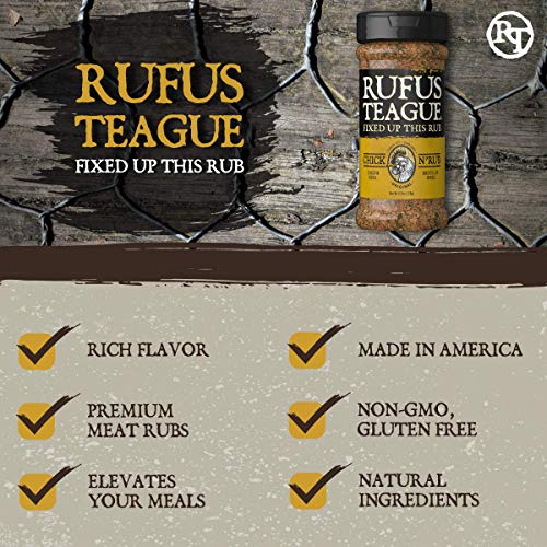 Rufus Teague: Chicken Rub -Bbq Rub Set In Signature Box - 2 6.7
