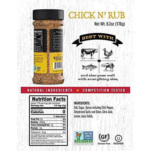 Rufus Teague: Chicken Rub -Bbq Rub Set In Signature Box - 2 6.7