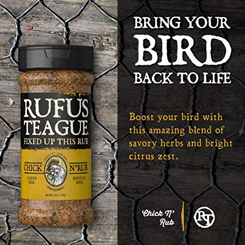 Rufus Teague: Chicken Rub -Bbq Rub Set In Signature Box - 2 6.7