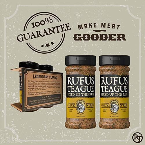 Rufus Teague: Chicken Rub -Bbq Rub Set In Signature Box - 2 6.7